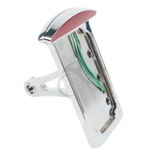 

Side Mount Vertical License Plate Tail brake light for Harley Softail Custom