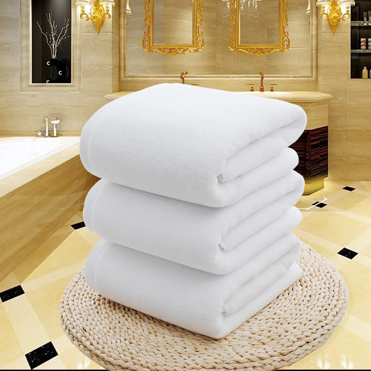 5 Star Hotel Luxury White Bath Towel Set Cotton Large Beach Towel Brand Super Soft Absorbent Quick-drying Bathroom Towel