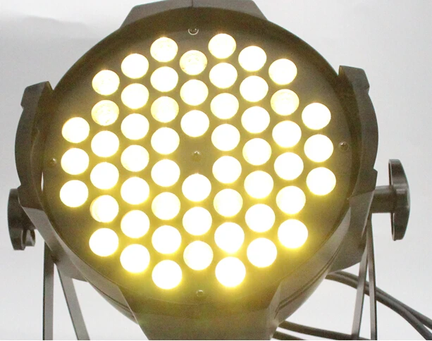 1 шт. 54x3 Вт теплый белый заливочный Светодиодный прожектор для ночного клуба освещение для сцены DMX 162 Вт светодиодный PAR может светиться