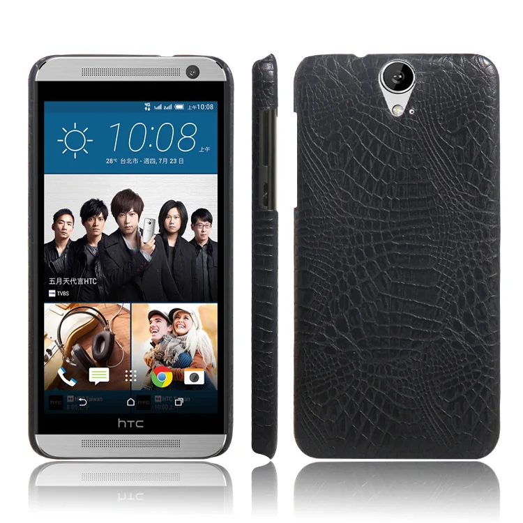 

For HTC One E9 Plus Cover Luxury Crocodile Pattern PU Leather Mobile Phone Cases For HTC One E9+ Case Cell Phone Back Cover