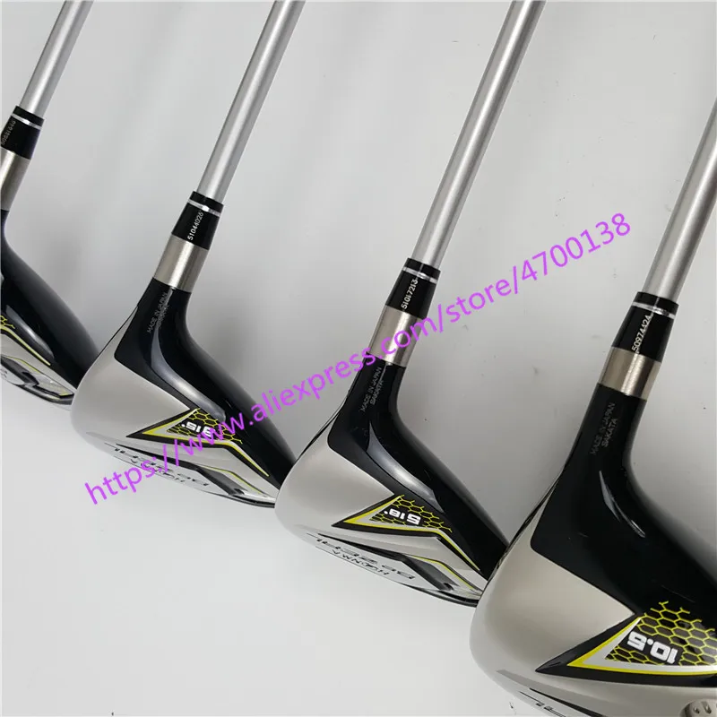 Новый 525 клюшки для гольфа HONMA BEZEAL 525 полный набор HONMA Golf driver. Дерево. утюги. клюшка графит Гольф Вал плюс сумка Бесплатная доставка