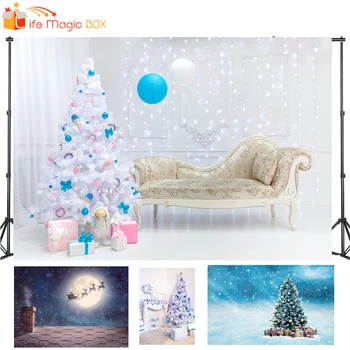 

LIFE MAGIC BOX Christmas Backdrop Photography Background Fond Photographie Porta Retrato