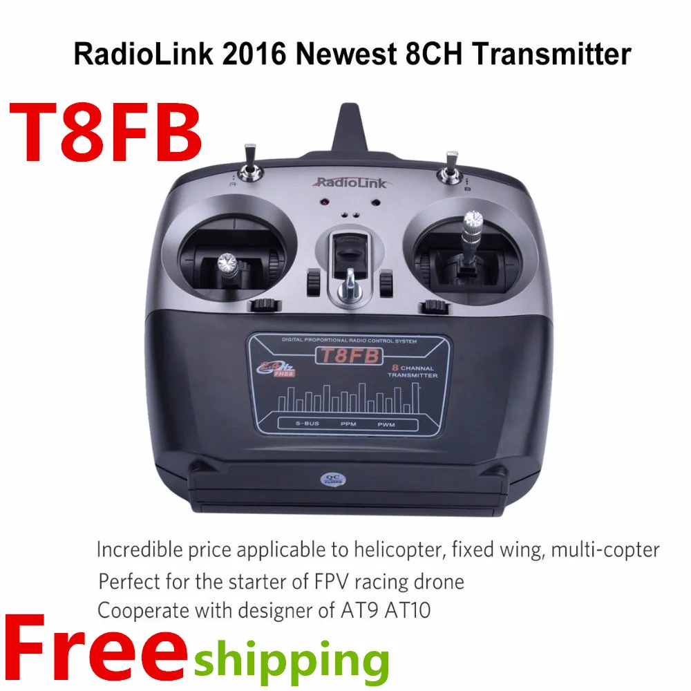 RadioLink T8FB controller 2.4GHz 8ch RC Transmitter R8EH Receiver Combo