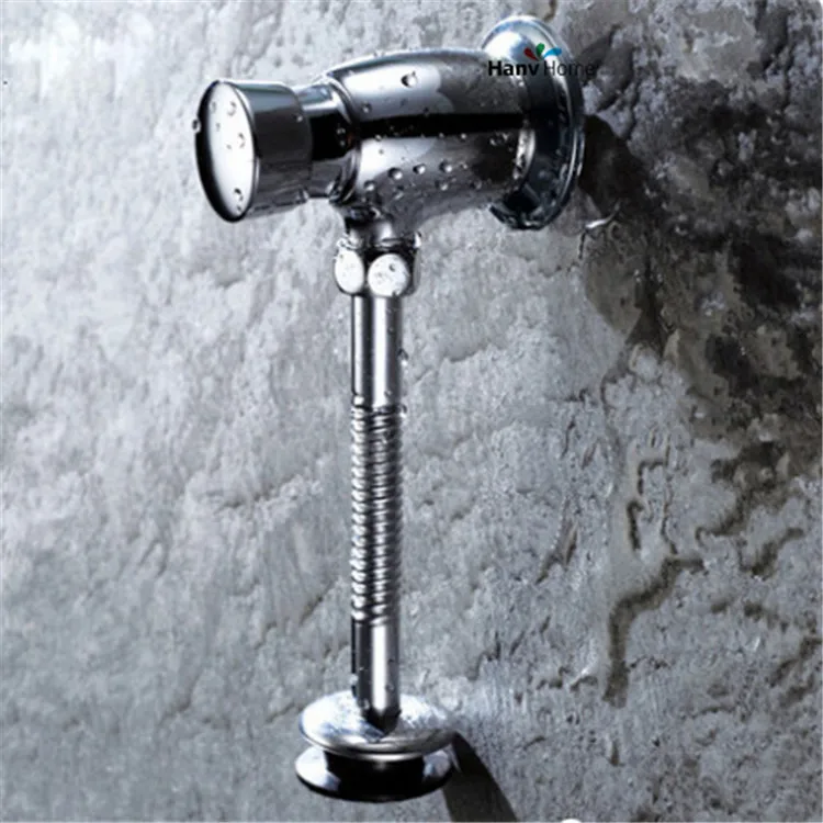 Brass Toilet Urinal Flush Valve Manual Bathroom Stool Valve Self