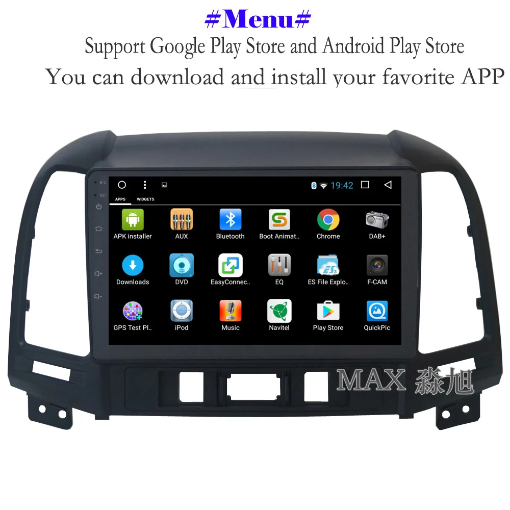 Sale MAX GPS Navigation System Android 8.1.0 2G 32G Car DVD Player for Hyundai santa fe 3/4holes car stereo radio RDS 4G WiFi Map 2 Sale MAX GPS Navigation System Android 8.1.0 2G 32G Car DVD Player for Hyundai santa fe 3/4holes car stereo radio RDS 4G WiFi Map 2