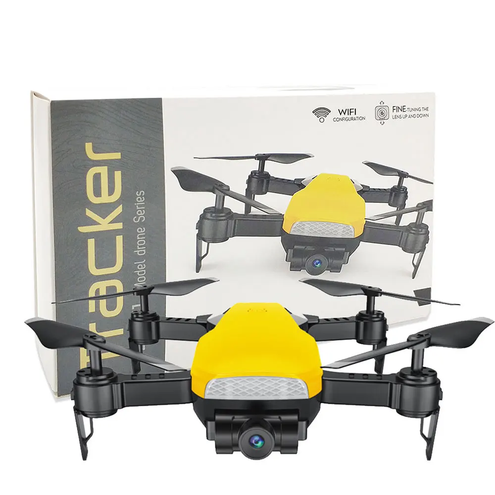 

LH-X41WF RC Drone 6-Axis Mini Foldable FPV 480P/720P HD Camera High Hold One-button Take-off/Landing Quadcopter for Gifts