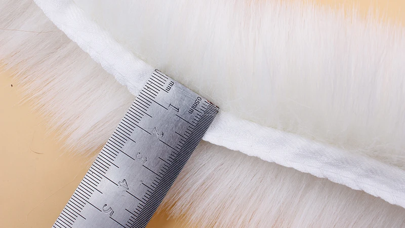 Новое поступление искусственный Лисий мех отделка DIY материал ИСКУССТВЕННЫЙ МЕХ сырье аксессуары для одежды 3 м/лот