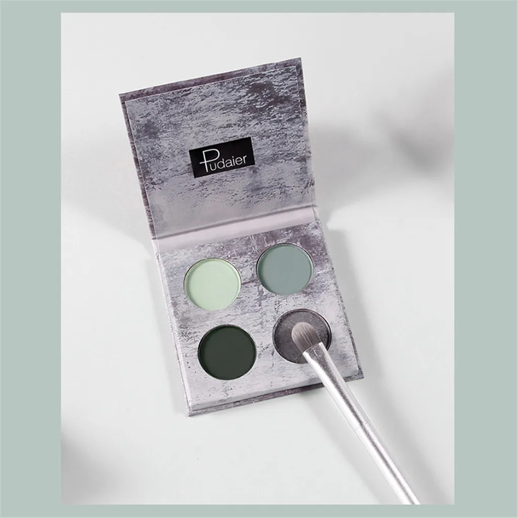 

Cosmetic Matte Submissive Eyeshadow Cream Makeup Anti Sweat Cream Palette Shimmer Set 4 Colors Eyeshadow Magic Maquiagem Base