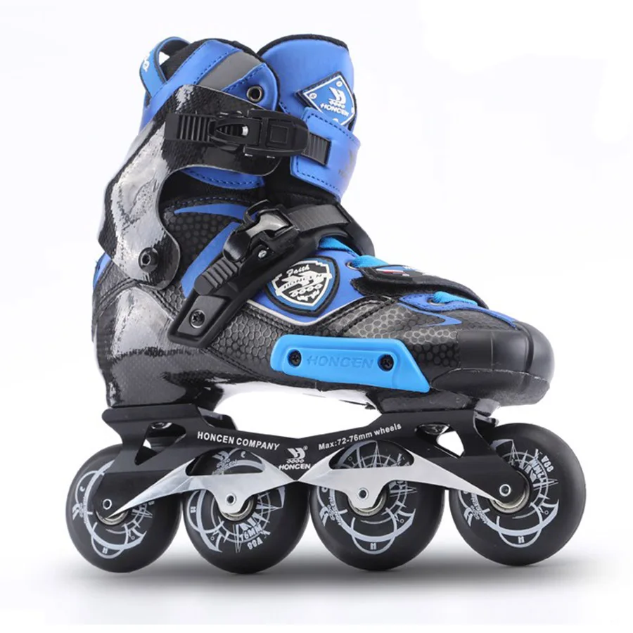 2019 ارتفاع الكربون الألياف المهنية حذاء تزلج بعجلات سباق التعرج الكبار أحذية التزلج الأسطوانة الشحن انزلاق Patines مماثلة مع سيبا ايغور