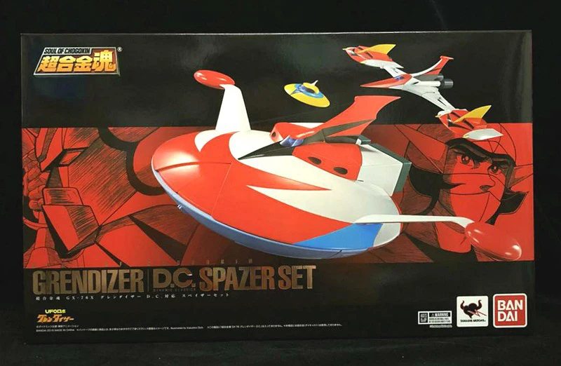 Настоящие духи Bandai Soul of Chogokin GX-76X Grendizer D.C. Совместимый Spazer набор UFO робот Grendizer фигурка