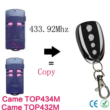 

high quality 2PCS copy Came TOP434M,Came TOP432M 433.92mhz remote control for garage door