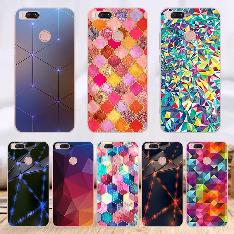 

FORLAS Xiao Mi 5X Mi 5X caso suave TPU silicona casos Xiao Mi A1 contraportada mi a1 transparente caja del phone del Protect