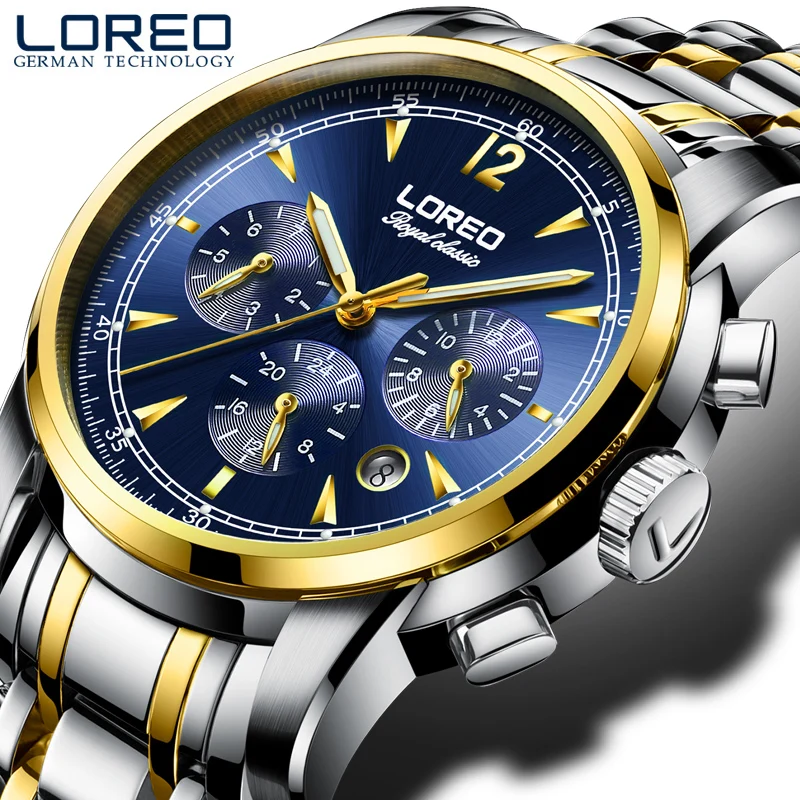 LOREO оригинальные автоматическое механическое движение полые Световой