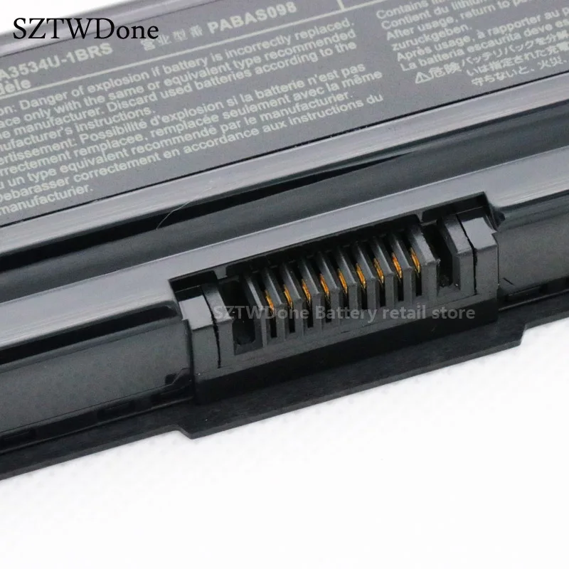 Sztwdone PA3534U-1BRS ноутбук аккумулятор для Toshiba A200 A205 A215 A300 A210 A350 L400 L500 M200 L200 L305 L300 L450 L550 A500 L555