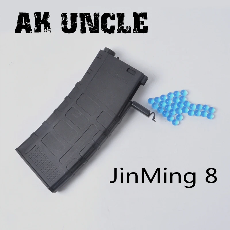 Гелевая струйная пушка все водные пистолеты журналы JinMING 8 MKM2 MK18 M4A1 журнал шрамов