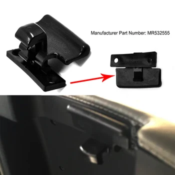 

JEAZEA MR532555 Car Upper Black Armrest Box Lock Cover Switch Snaps For Mitsubishi Pajero V73 V75 V77 V93 V97