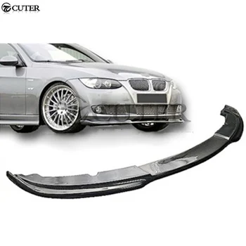 

E92 E93 carbon fiber front bumper lip Spoiler for BMW E92 E93 330i 335i 320i Coupe standard bumper body kit 06-13