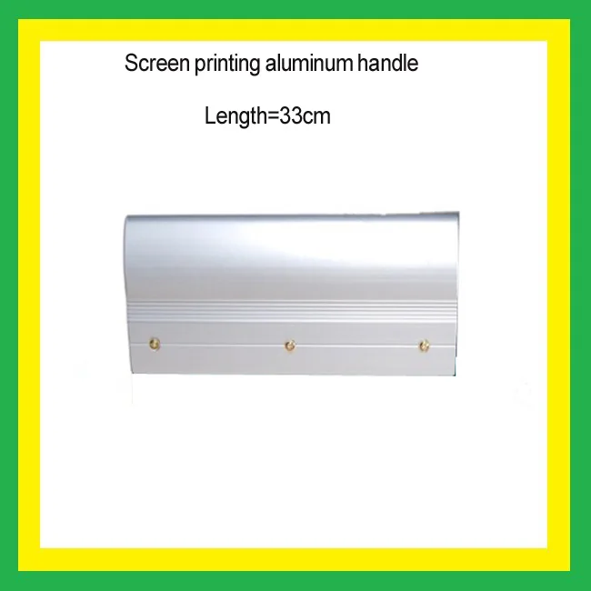 

Length=33cm(13") 2 Pieces/pack screen printing alloy handle squeegee hot sales