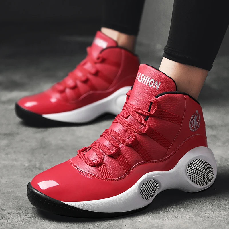 New Arrival Men Basketball Shoes Ankle Boots Comfortable Cushioning Breathable Outdoor Sneakers Professional Sport Sneakers New Arrival Men Basketball Shoes Ankle Boots Comfortable Cushioning Breathable Outdoor Sneakers Professional Sport Sneakers