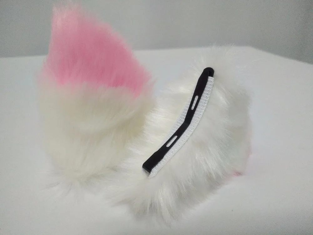 Inu x Boku SS Fox Ear Cat Ears Hair Pin Bobby Pin Plush Headwear Cosplay Hair Accessories Decorations Accessory Christmas Cute