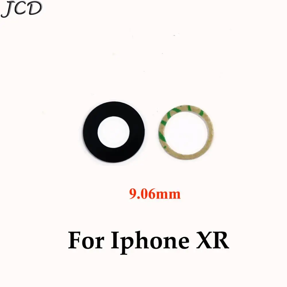 JCD для iPhone 6 6Plus 6s Plus 7 8 5G 5S SE X XR XS Max задняя крышка стеклянного объектива камеры