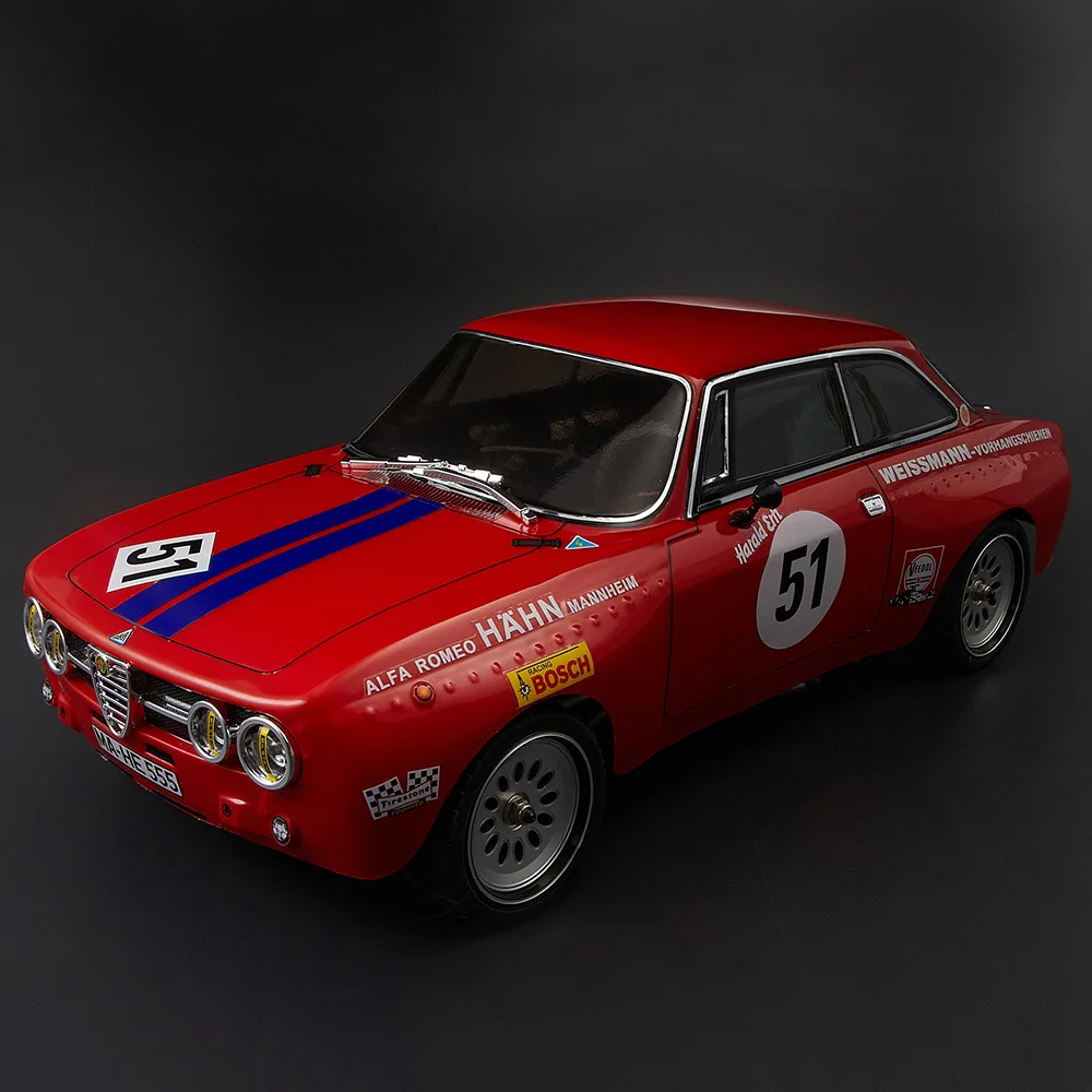 Корпус кузова радиоуправляемого автомобиля 48251 257 мм для Alfa Romeo 2000 GTAm готовый
