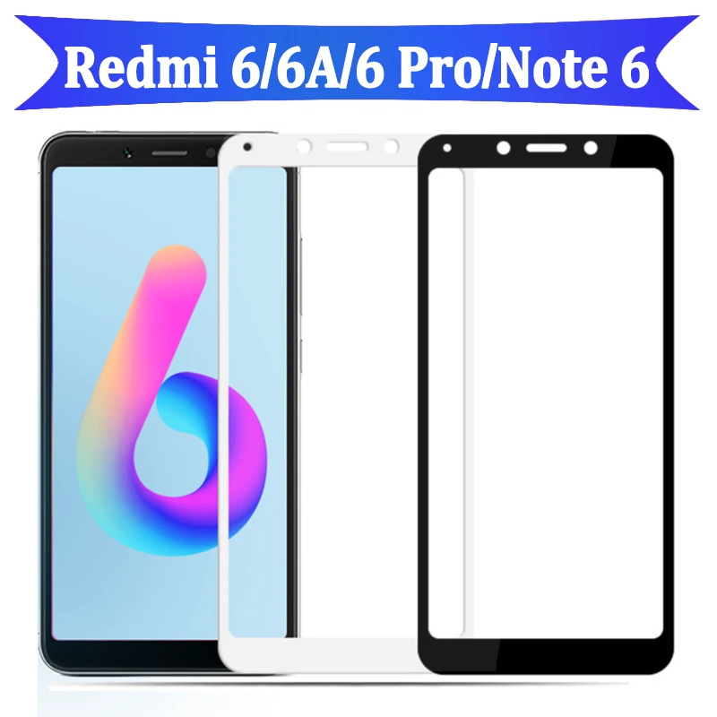 Защитное стекло на Ksiomi Redmi 6 защитная пленка для экрана Xiaomi Red Mi 6A Note Pro | Мобильные