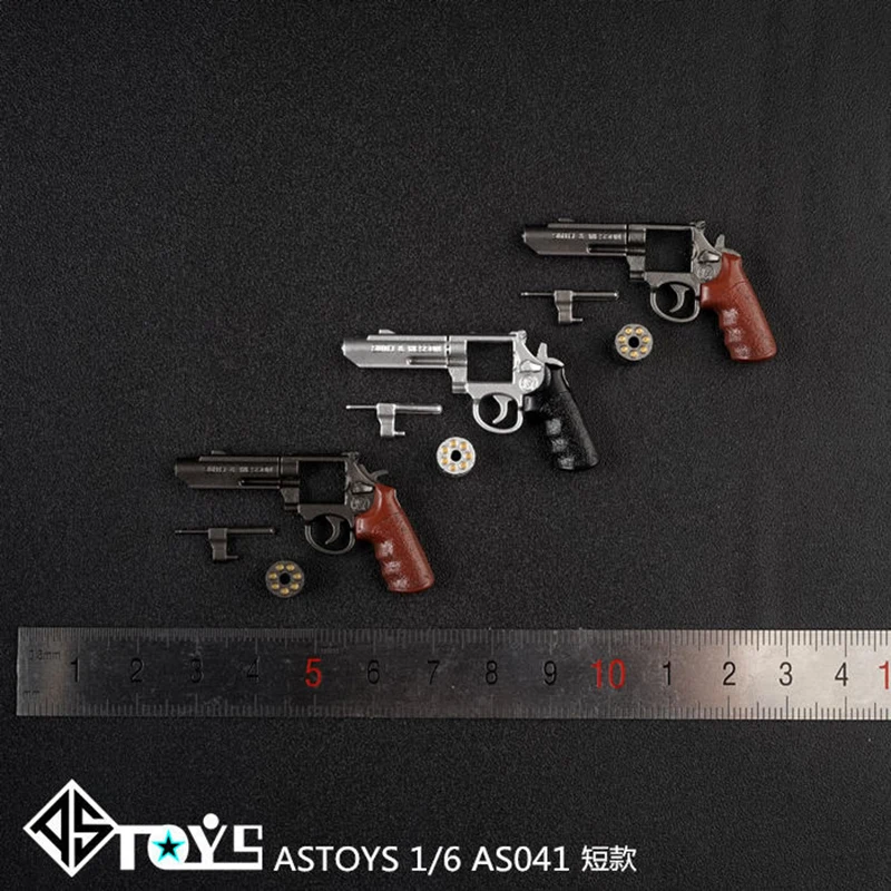1/6 Scale 1:6 Solider Figure Stage Props ASTOYS AS041 M&P 1/6 Revolver Weapon Model Pistol Gun Toy Fit 12'' Doll Action Figure 1/6 Scale 1:6 Solider Figure Stage Props ASTOYS AS041 M&P 1/6 Revolver Weapon Model Pistol Gun Toy Fit 12'' Doll Action Figure