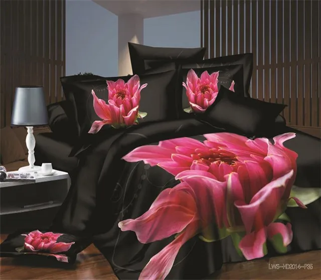 Love in London bedding set 3d bed sheet wedding luxury Quilt/Duvet