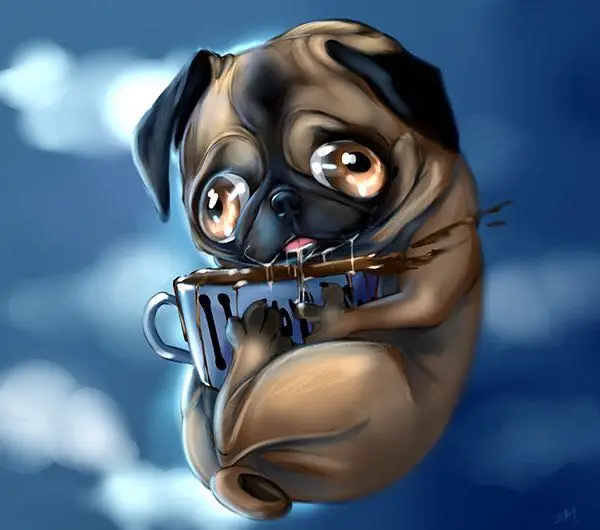 

5D DIY Diamond Painting Cartoon Pug Dog Animals Embroidery Square Diamond Painting Cross Stitch Rhinestone Mosaic Painting