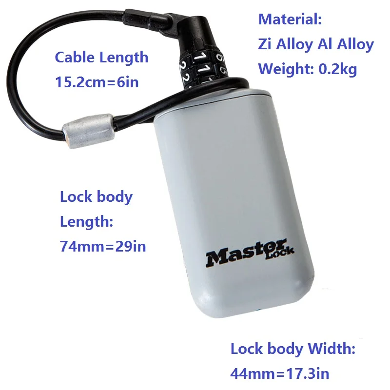 Mini-Key-Safe-Box-Outdoor-Backpack-Hanging-Metal-Hidden-Password-Lock-Zinc-alloy-Fixed-Code-Lock