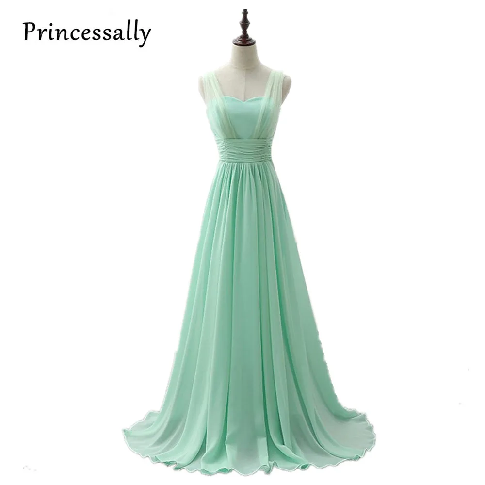 Mint Green Floor Length Dress