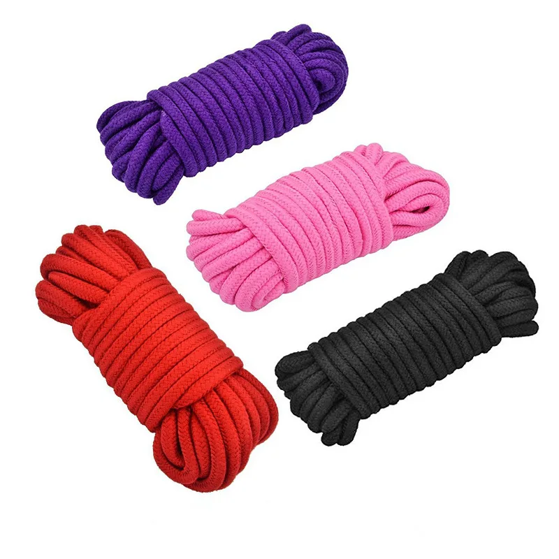 Soft Cotton Rope Bdsm Bondage Shibari Restraints5m Rope Cord Binding 