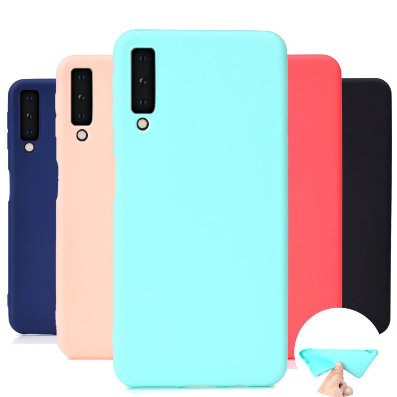 

A7 2018 Soft TPU case for Fundas Samsung Galaxy A7 2018 case Silicone Back Cover For Coque Samsung A750 A7 2018 Phone Cases