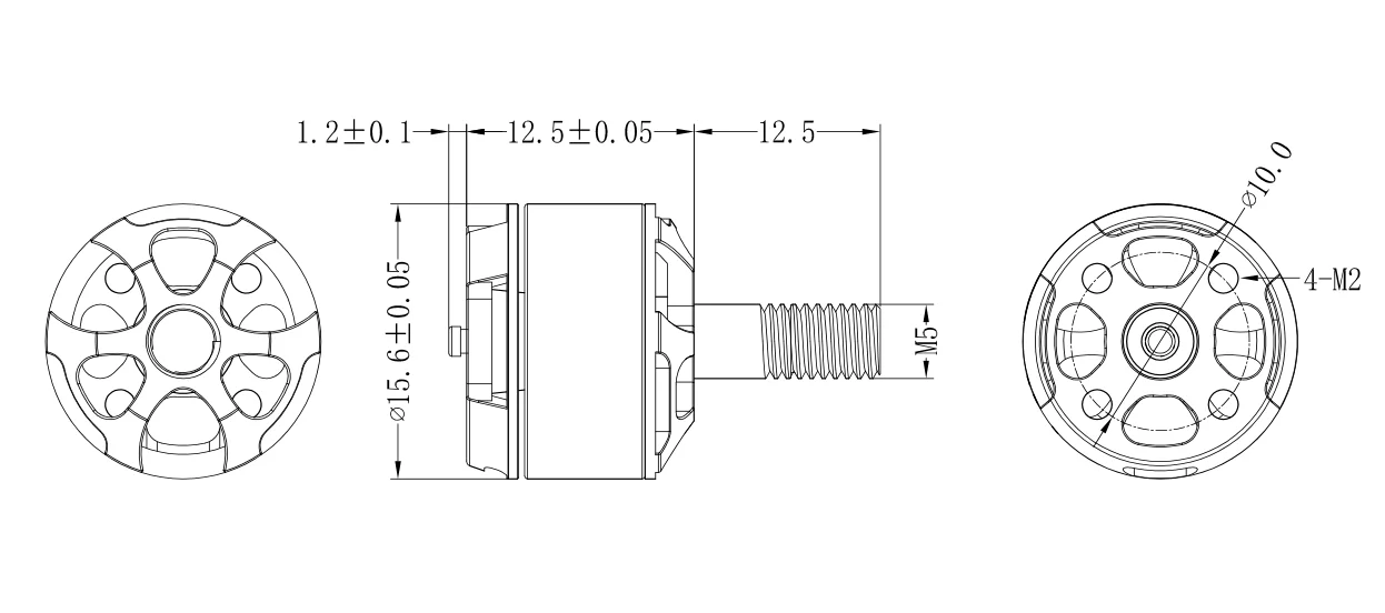 4 шт./компл. 1105 бесщеточный мотор 5500KV 6500kv 1105 двигатель CW для 130 150 гоночного дрона со съемкой от первого лица Mini 4 квадрокоптера с дистанционным управлением Дрон Квадрокоптер с дистанционным управлением