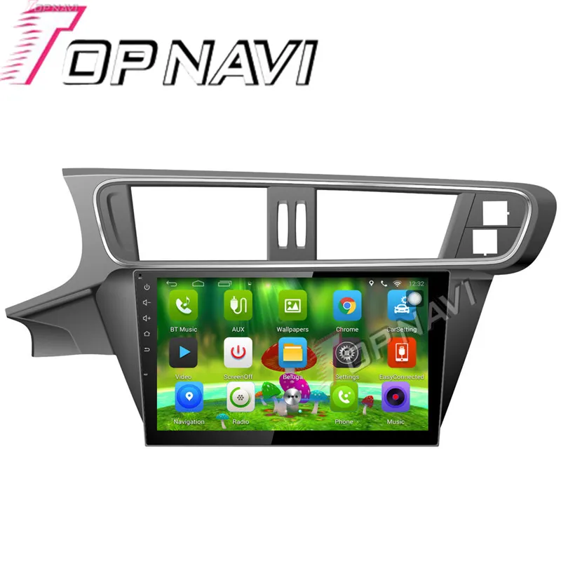 Автомобильный gps навигатор Topnavi 10 1 дюйма четырехъядерный Android 6 0 для Citroen C3 XR радио