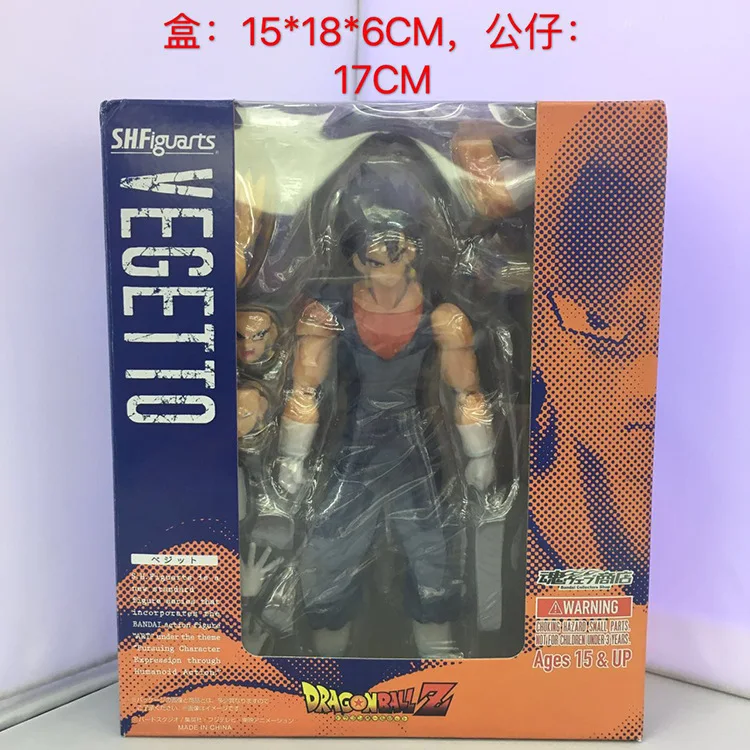 SH Figuarts Супер Саян Вегета Dragon ball Z Сон Гоку Гоко микс Вегета из ПВХ фигурка Коллекция Модель Детская игрушка кукла