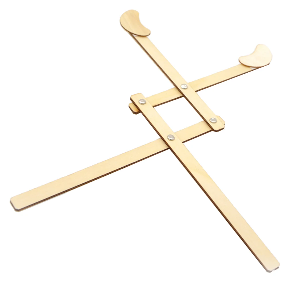 DIY Wooden Mechanical Arm Robotic Manipulators Model Building Puzzle Kits Science Physics Kids Toy