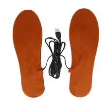 1 пара наружное USB электрическое устройство для сушки обуви стельки Шерсть Войлок теплосберегающие колодки мужские и женские стельки с подогревом 2 типа вариантов