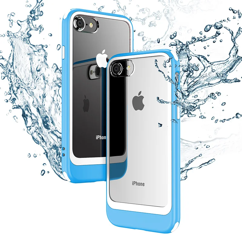 For iPhone 8 Plus Clear Case Luxury Shockproof Protect Hybrid Hard Rubber Impact Skin Armor Phone Cases for 7 |