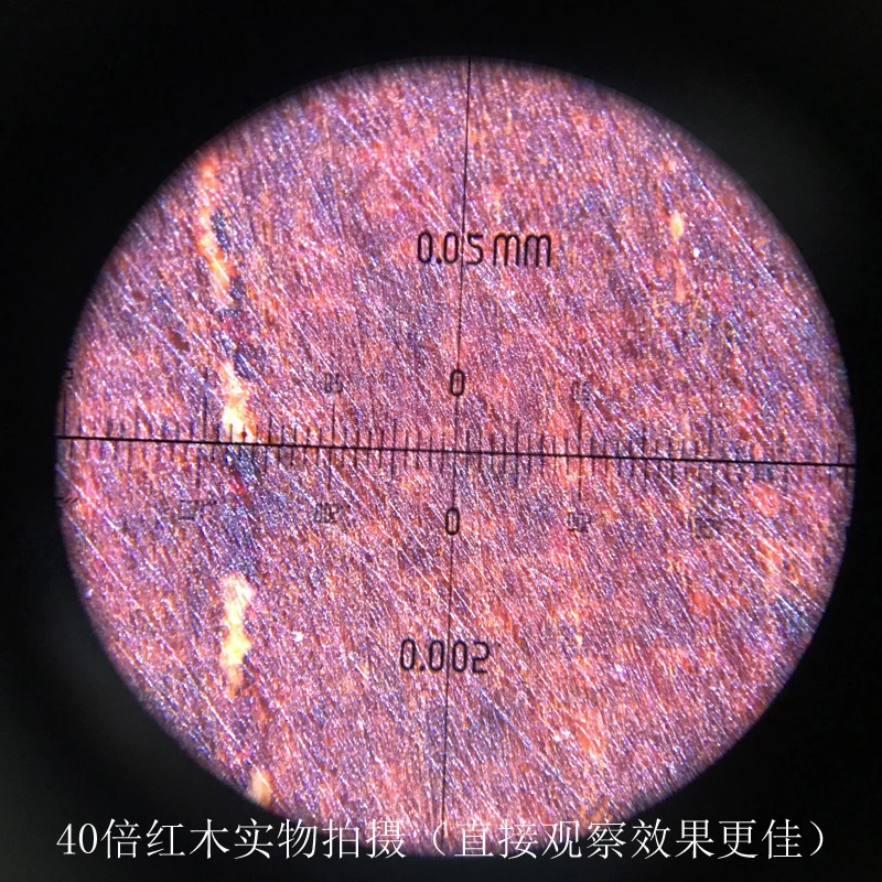2019 New Mini Portable Microscope Pocket 100X Handheld LED Lamp Light Loupe Zoom Magnifier Magnifying Glass Pocket Lens-40X (4)