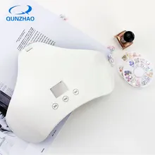 Новое поступление дизайн штатива 24 Вт УФ светодиодный Сушилка для ногтей 12 Светодиодный s двойной свет лампы для ногтей машина тайм сенсор для ногтевой фототерапии лампа Инструмент для искусства