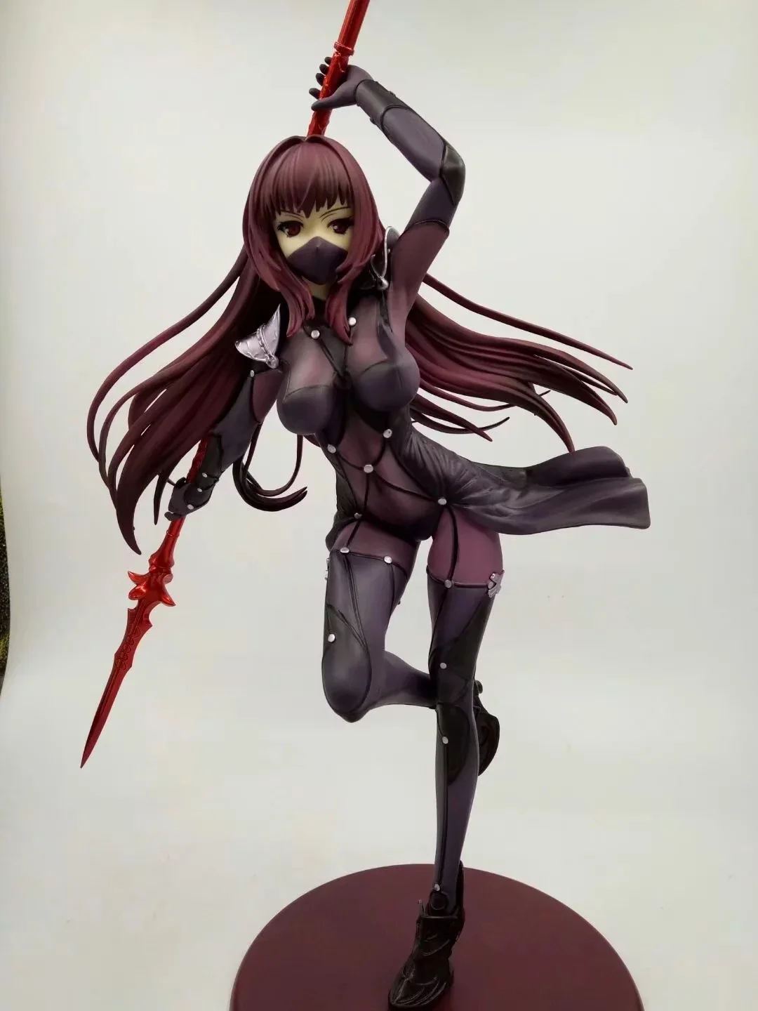 28 см аниме фигурка Fate/Grand Order слуга Scathach Lancer длинное копье Ver 1/7 Fate Stay Night Сексуальная Модель Коллекционная кукла