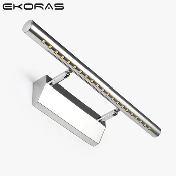 

Hot selling LED Wall light Bathroom Mirror warm white /white washroon wall Lamp fixtures Aluminum boby & Stainless Steel