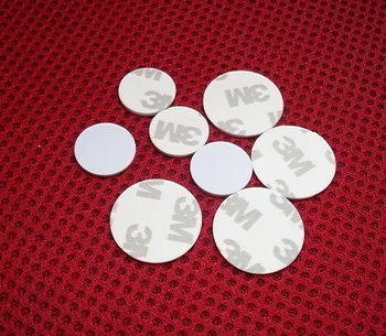 

13.56MHZ Ntag216 888bytes NFC Tag ISO14443A NFC Coin Card With 3M Adhesive Sticker(25mm)Support Any NFC Function Smart Phone
