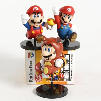 

Super Mario Bros Wii PVC Figure Collectible Model Mini Toys Dolls 3pcs/set
