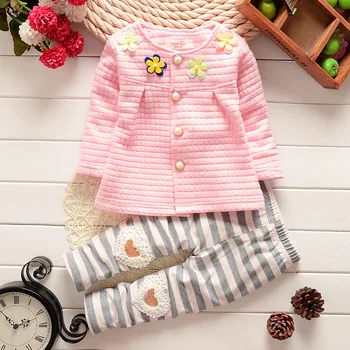 

Baby Girl Clothes 2017 Spring Fashion Newborn Baby Girls Clothes Set 3-24M Cotton Full Sleeve Clothing Roupa De Bebes Menina