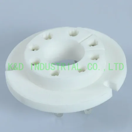 

2pcs Ceramic Vacuum Tube Socket 8Pin FU50 GU50 LV3 5U8C 5U9C FU15 GU15 Valve AMP