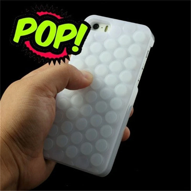 Funny Pop Sound Popping Decompression Bubble Wrap Hybrid Silicone Hard Phone Case Cover For Iphone X Xs 5 5s Se 6 6s 7 8 Plus Mobile Phone Cases Covers Aliexpress