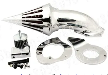 

Chrome Motorcycle Spike Intake Air Cleaner Kits For Honda Shadow 600 VLX 600 1999-2015 MT225-006